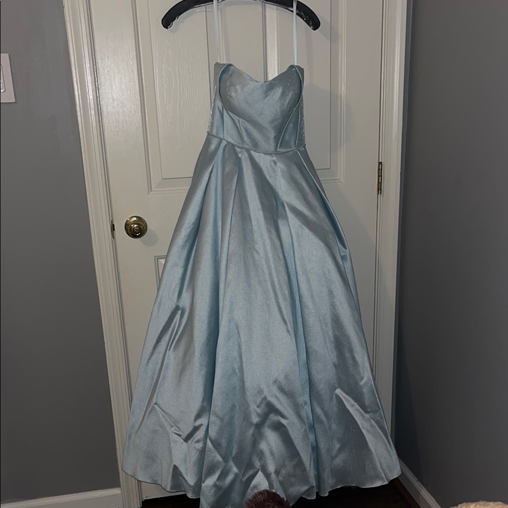 Elegant Light Blue Gown